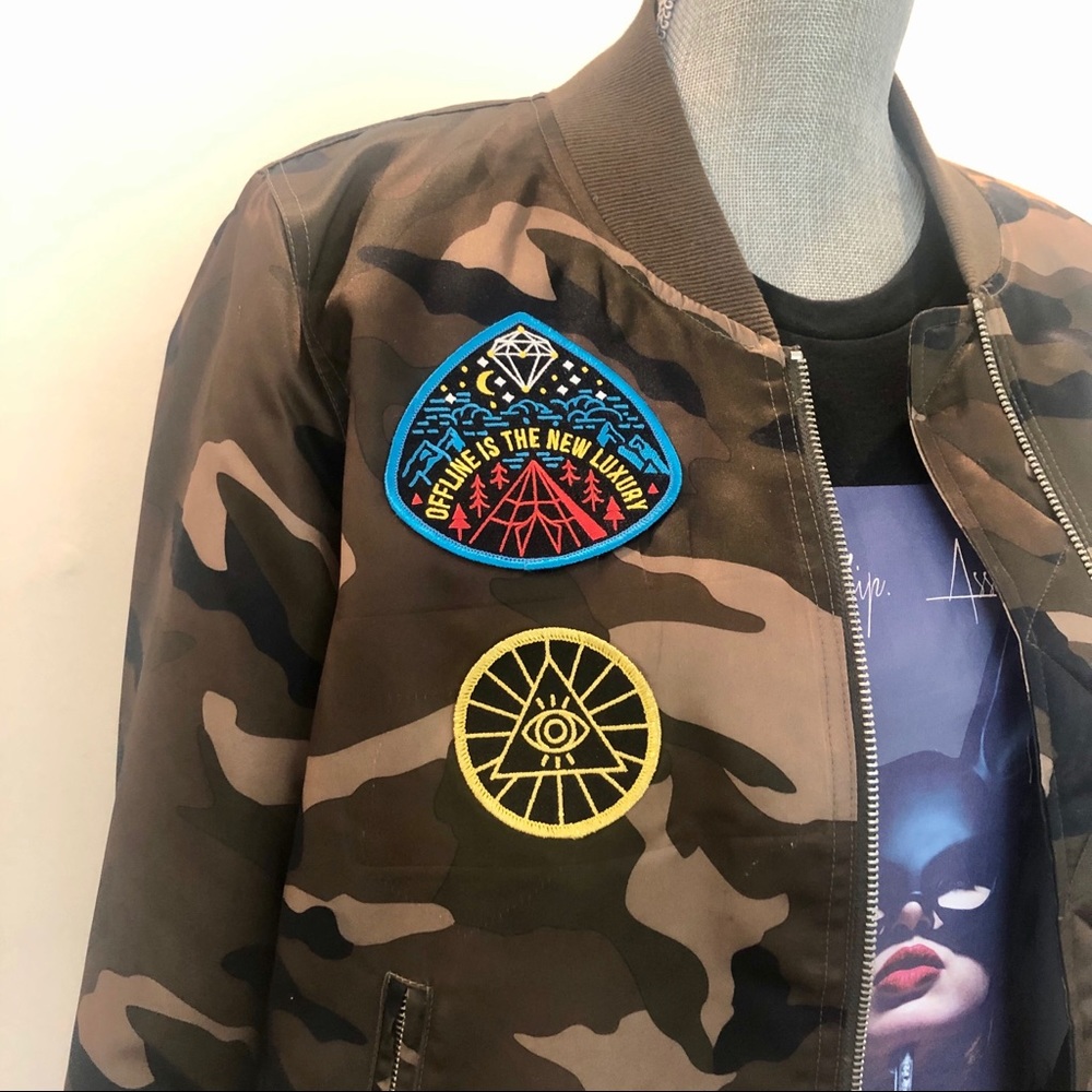 Camouflage Offline Bomber Jacket 🔥🌎